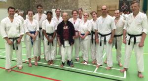 Members of the Keele club at a course