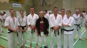 Our instructors with Sensei
