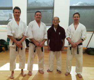 3amigos Our instructors with Sensei