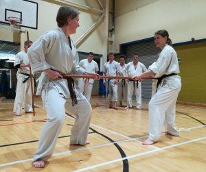 stratty Karate demo