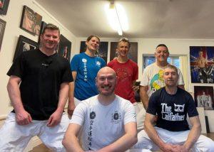 kds5 Members of the club smiling after training